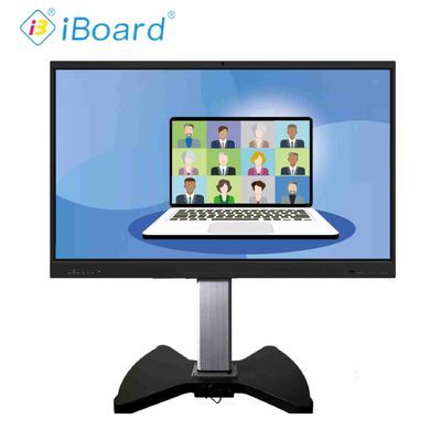 Tableau blanc numérique LED de 75 pouces, tableau intelligent, ordinateur tout-en-un, mini PC, plusieurs écrivains simultanément pour les réunions et l'enseignement