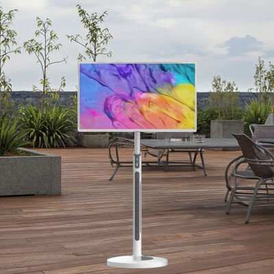 Écran de télévision intelligent interactif de divertissement de 27 à 32 pouces, moniteur portable Android 13, 8+128 Go, écran tactile, caméra intégrée, batterie d'une autonomie de 5 à 6 heures