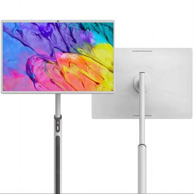 Écran de télévision intelligent interactif de divertissement de 27 à 32 pouces, moniteur portable Android 13, 8+128 Go, écran tactile, caméra intégrée, batterie d'une autonomie de 5 à 6 heures