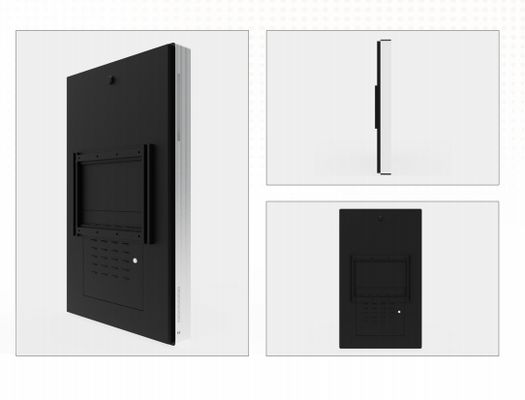 All In One 49 Inch Live Broadcast Equipment Mobile Computer Controlled Indoor Moving Touch Screen With Wifi Bluetooth For Meeting Live Presentation