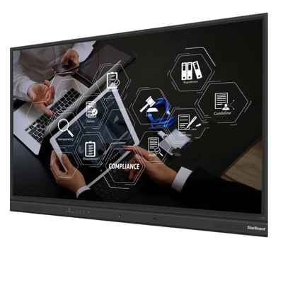 75 pouces 16,7M Affichage Couleurs Interactive Écran tactile Moniteur avec 50 points 4+32G/8+128G RAM et ROM en option pour l'enseignement à l'université