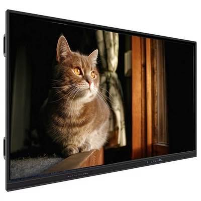 Tableau blanc interactif IBoard 75 pouces, tableau intelligent, écran plat interactif intelligent, écran tactile numérique intelligent, double système pour l'enseignement scolaire et le bureau