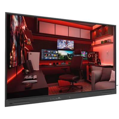 Tableau blanc interactif IR 75 86 pouces Android 14 8+128G Ram et Rom avec Wifi BT Ai Fonctionnalités Tableau blanc Logiciel pour l'enseignement en classe Salle de conférence