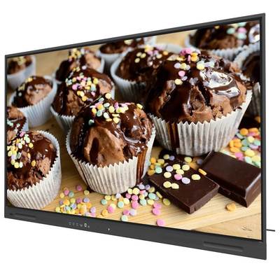 Tableau blanc interactif IR 75 86 pouces Android 14 8+128G Ram et Rom avec Wifi BT Ai Fonctionnalités Tableau blanc Logiciel pour l'enseignement en classe Salle de conférence