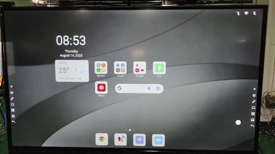 Écran tactile LCD interactif pour salles de réunion