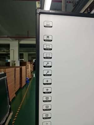 19 ans usine en gros Grand angle de vision Humidité de stockage IWB tableau interactif Effets d'affichage remarquables tableau électronique interactif 10 points de contact IR technologie infrarouge