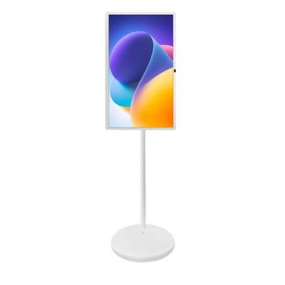 Écran tactile infrarouge 32 pouces Kiosque rotatif haut-parleur Android mobile Caméra intégrée Moniteur TV Pour l'école à la maison Bureau moi