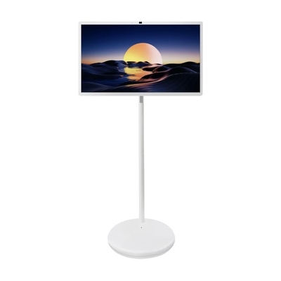 Écran tactile infrarouge 32 pouces Kiosque rotatif haut-parleur Android mobile Caméra intégrée Moniteur TV Pour l'école à la maison Bureau moi