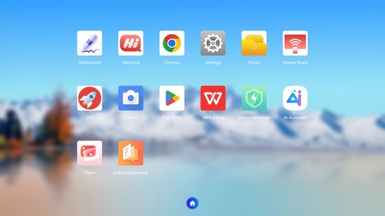 Tableau blanc interactif iBoard de 75 pouces, écran plat intelligent certifié EDLA