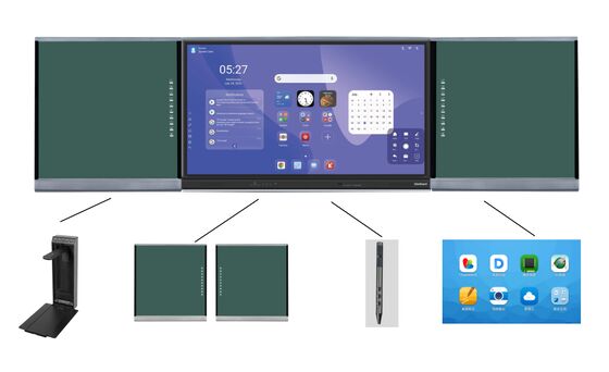 High quality Multimedia Push-pull Blackboard For Office Use Multimedia Push-pull Blackboard For School Teaching Use Multimedia Push-pull Blackboard For Training And Classes Use