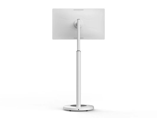 LCD Smart Board 32 pouces Android Panneau tactile Caméra haut-parleur Lecteur multimédia Moniteur de réunion vidéo Pour l'enseignement en ligne au bureau Avec support mobile