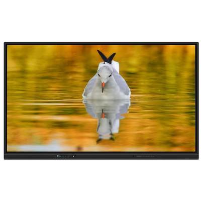 Tableau blanc interactif LED avec Android 14, technologie tactile infrarouge ultra-fine et caméra/micro en option pour les écoles et les réunions