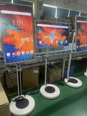 32 pouces Portable Smart TV Mobile Touch Screen sans fil téléviseur Android sur roues