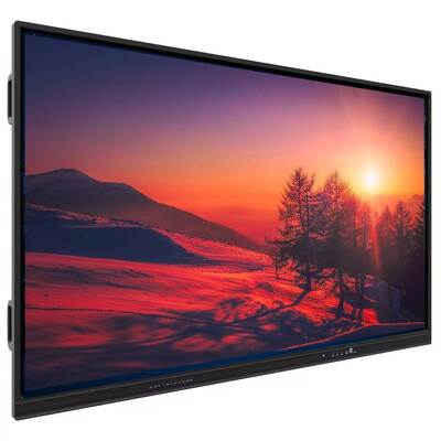 Tableau blanc interactif multi-touch de 65/75/86/98 pouces avec résolution 4K pour l'enseignement et les réunions d'affaires