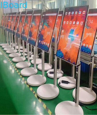 Tableau interactif sans fil de 32 pouces avec caméra intégrée et téléviseur portable à écran intelligent