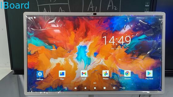 Tableau interactif sans fil de 32 pouces avec caméra intégrée et téléviseur portable à écran intelligent