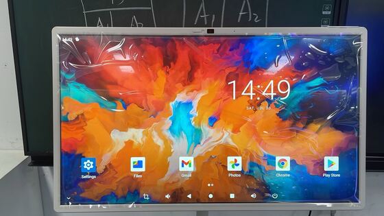 Écran mobile sans fil de 32 pouces, écran intelligent portable avec caméra intégrée et batterie