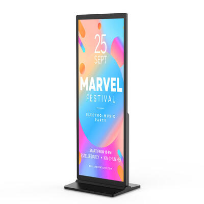 Affichage numérique LCD personnalisé avec une résolution de 3840*2160 Nits de luminosité et une fonction SDK pour la publicité extérieure intérieure