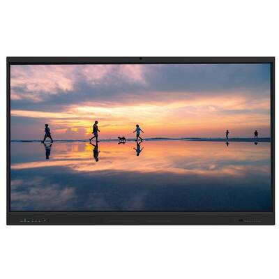 Tableau blanc interactif portable de 75 pouces à écart nul avec Wi-Fi et logiciel d'enseignement intégré