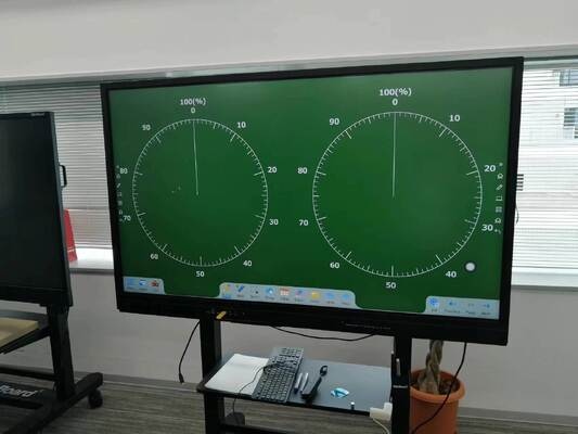 Écran plat interactif 4K UHD de 75 pouces avec multi-touch 20 points pour la salle de classe et le lieu de travail