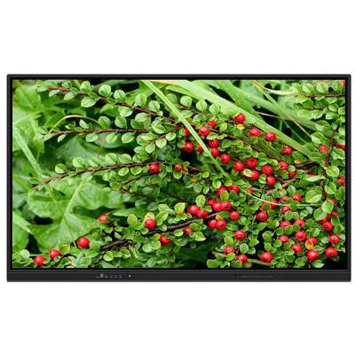 Tableau blanc interactif OEM de 75 pouces avec haut-parleurs pour l'enseignement à domicile et les réunions Zoom