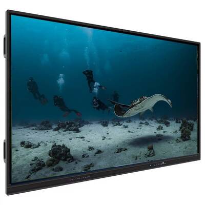 IBoard 55-98 pouces tableau blanc interactif tableau d'enseignement intelligent avec écran 4K HD système double Windows et Android Anti-éblouissement verre trempé