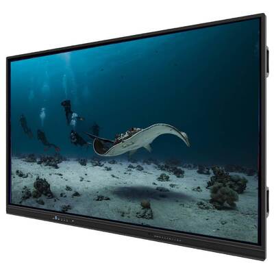 IBoard 55-98 pouces tableau blanc interactif tableau d'enseignement intelligent avec écran 4K HD système double Windows et Android Anti-éblouissement verre trempé