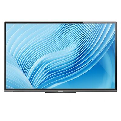 Panneau plat interactif de 92 pouces avec résolution 5K et double système d'exploitation pour les salles de classe et de réunion