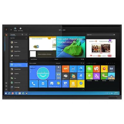 Panneau plat interactif de 86 pouces avec WiFi Android et logiciel intégré de tableau blanc pour les salles de classe et les bureaux