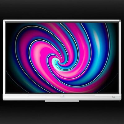 Tableau blanc intelligent interactif à écran plat avec 16.7M couleurs partage sans fil et 50000 heures de vie du panneau