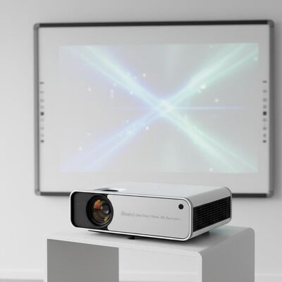 iBoard Proyecteur portable laser DLP bon marché 4K Whiteboard Proyecteur à jet ultra court pour les salles de classe