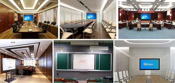 Tableau intelligent pour salle de conférence et apprentissage, collaboration électronique améliorée, électrique, pouces, tableau intelligent