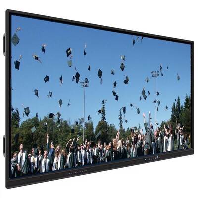 20 points de contact Tableau interactif avec cadre en aluminium et système d'exploitation Android pour une collaboration améliorée