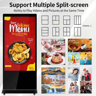 Écran d'affichage LED mobile Portable Display LED au sol pour la publicité commerciale et les événements