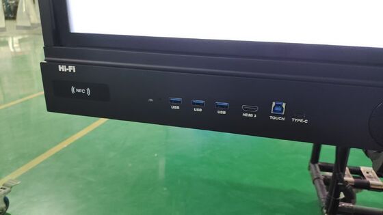 IBoard tableau interactif avec port de données USB verre trempé pour salle de réunion