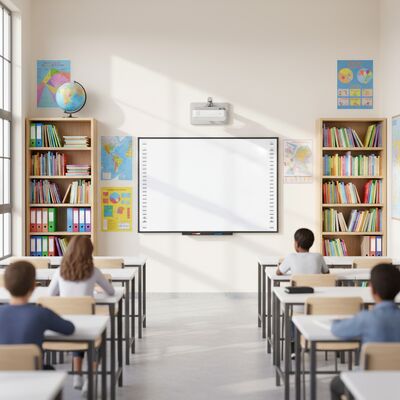 Tableau blanc interactif infrarouge de 102 pouces pour salle de classe et bureau