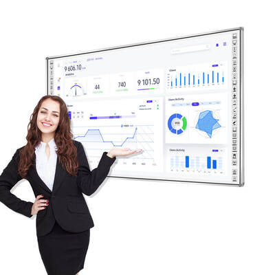 75 pouces tout en un tableau interactif avec technologie infrarouge et écran tactile capacitif à 20 points