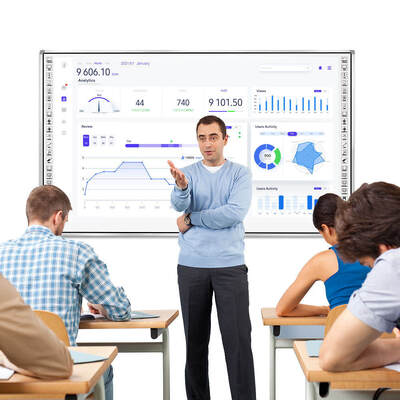 Le tableau blanc interactif Iboard prend en charge jusqu'à 20 points de contact, raccourcis clavier double face permettant la communication