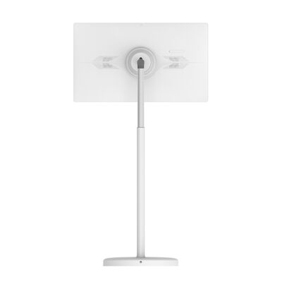 24,5 bureau d'affichage mobile de moniteur tactile de réunion vidéo de pouce 8GB RAM et position de plancher