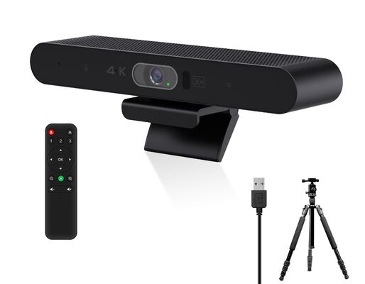 Webcam de conférence USB 4K IA avec cadrage automatique IA pour vidéoconférence