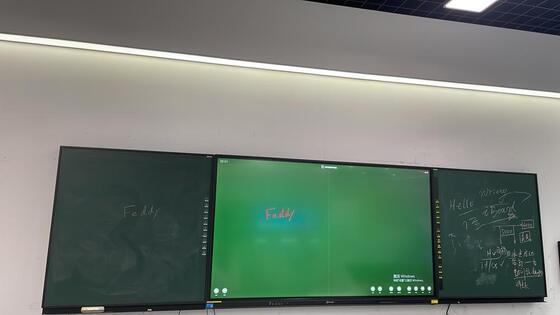 Digital Side boards Green boards for Interactive Flat Panel 75/86/98 inch