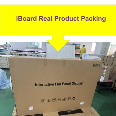 Iboard LCD Smart Board écran tactile interactif de 75 pouces pour salle de classe avec suite logicielle éducative