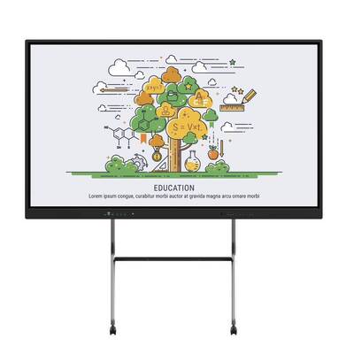 86 pouces PC Android i5 i7 Système double 50 Touch 4K tableau interactif pour le bureau de classe