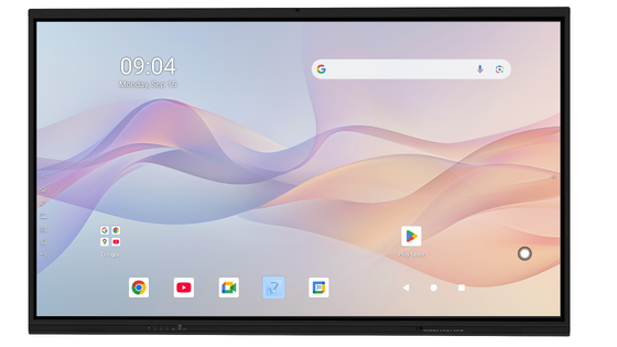 Dernier écran plat interactif Android 15 (32 + 512 Go) de 86 pouces pour une solution haut de gamme