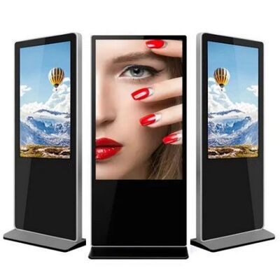 43/49/55/65/75 inch Floor standing Commercial Display Touch Screen Kiosk Advertising Digital Signage