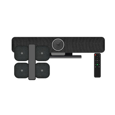 Caméra de conférence 4K ePTZ avec microphone d'extension sans fil pour conférence