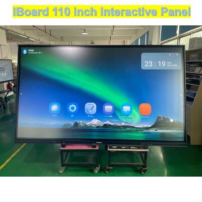 Moniteur multi-touch infrarouge tactile de 110 pouces avec système non Android
