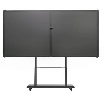 AIO 75 pouces panneau tactile intelligent Android tables côte à côte avec caméra microphone mobile stand pour les réunions université