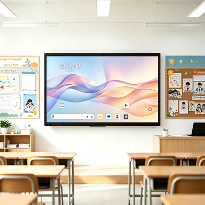 iBoard 86 Inch Interactive Flat Panel Smart whiteboard with Google EDLA Certified