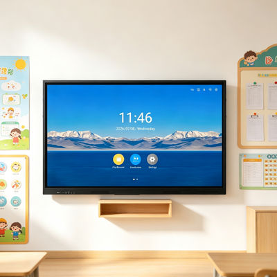 Tableau blanc interactif 4K 86 pouces à prix d'usine compétitif pour l'éducation et les conférences